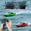 High-Horsepower High-Speed Remote-Controlled Aquatic Toy Boat Racing Model
