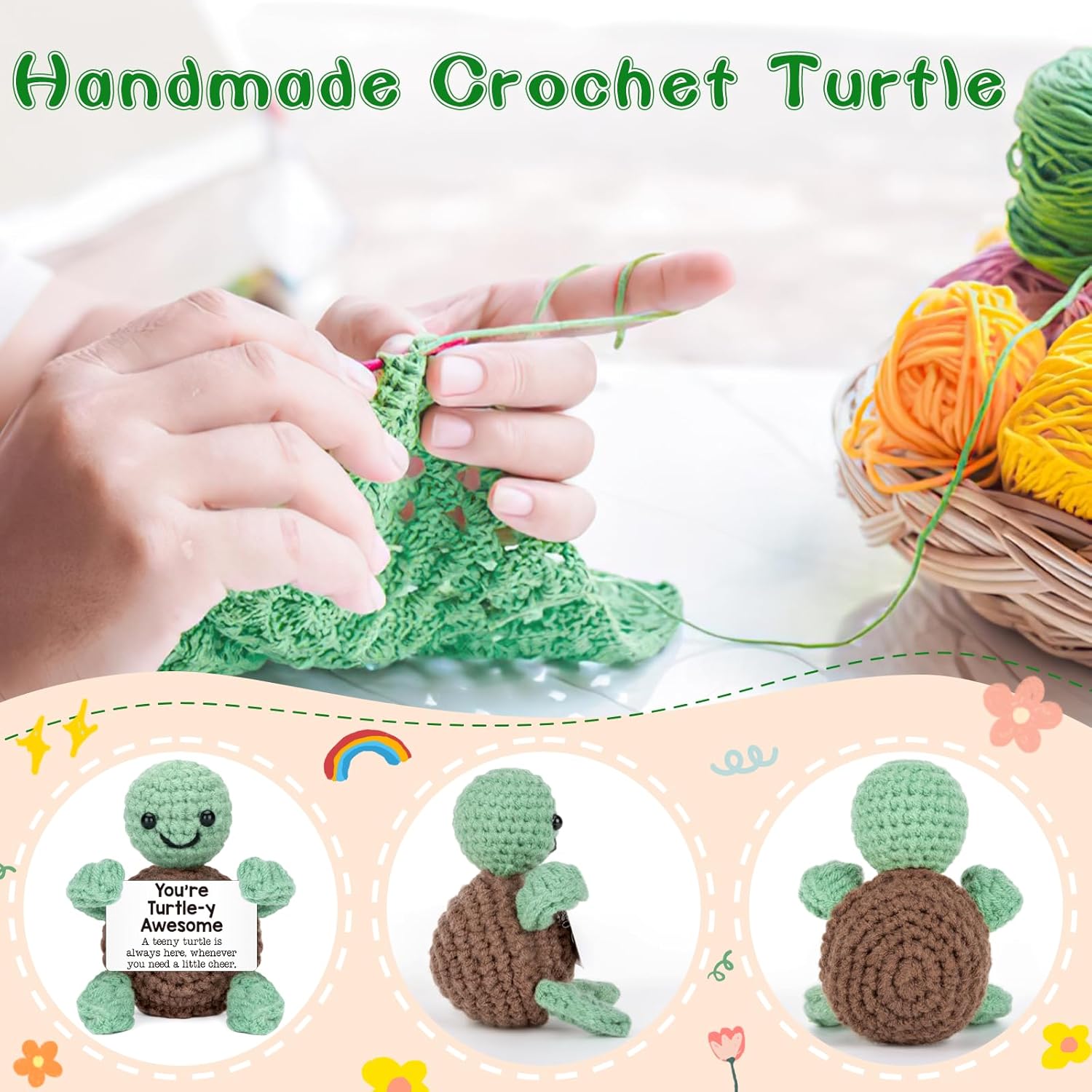 Mini Funny Turtle Gifts Fathers Day Teacher Appreciation Graduation Back to School Nurses Week,