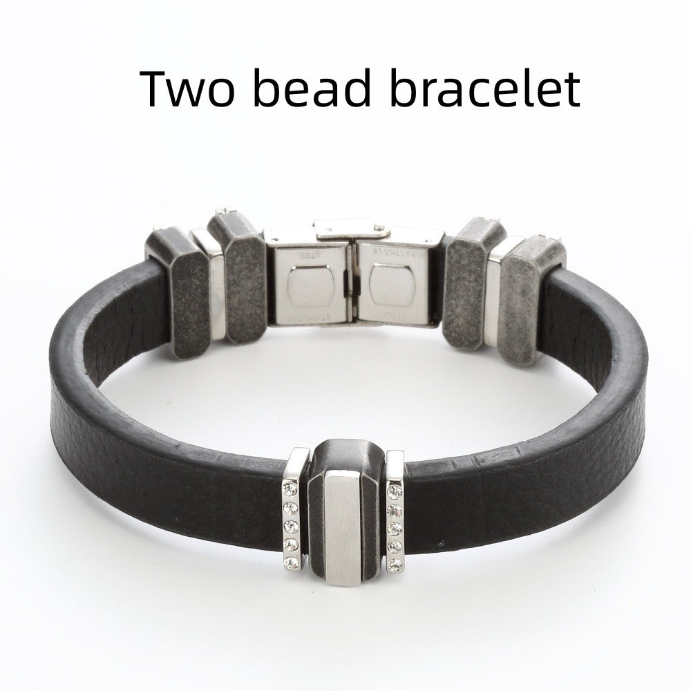 Punk Jewelry Diamond Bead Bracelet