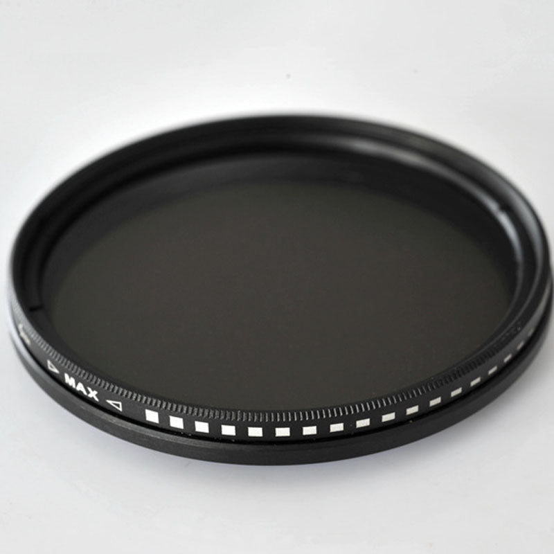 Adjustable ND Filter for Cameras - Multi-Caliber