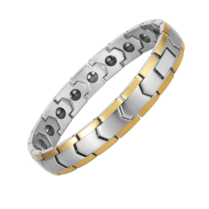 Stainless Steel Magnetic Therapy Jewelry Bracelet