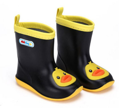 Children's rain boots boys baby rain boots - Color: GreenA, Size: 18CM