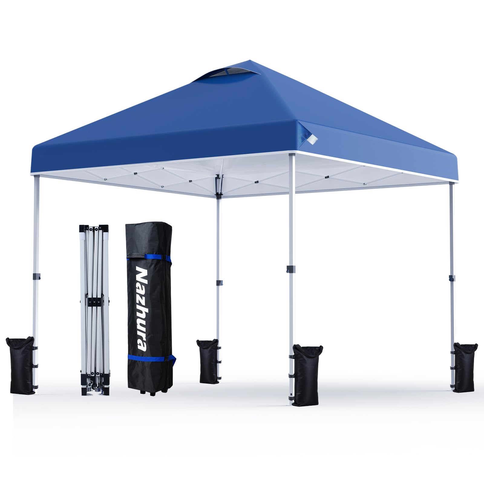 Nazhura Blue Shade Easy Up 10x10 Tent