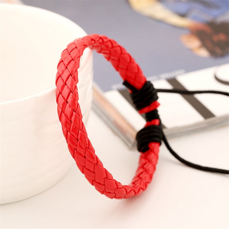 Korean PU Braided Bracelet Jewelry