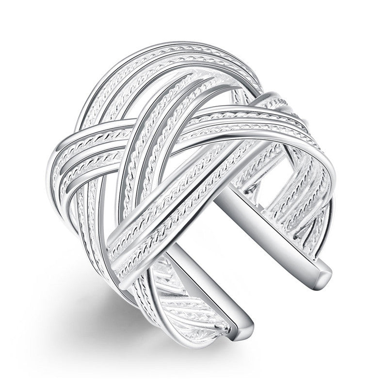 Geometric Open Ring - Wholesale Women's Jewelry