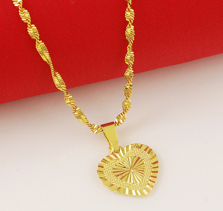 Gold Heart Necklace