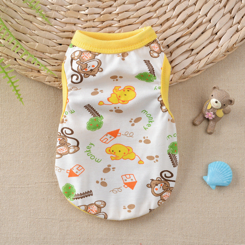 Small Dog Blossom Vest