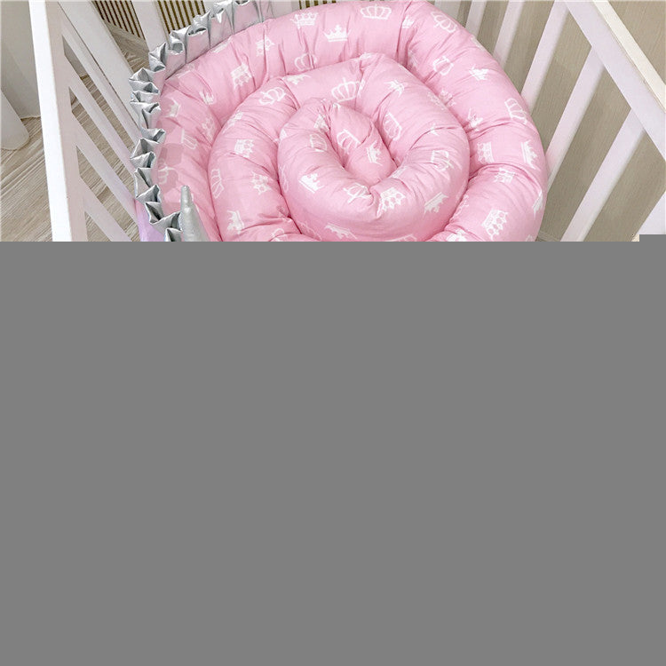 Cot Bumper Zebra Design in Cotton for Baby Safety