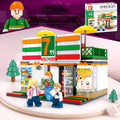 Style: Fast Food - Mini city street view building