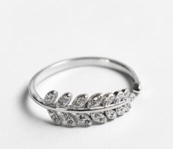 Leaf Ring Jewelry Accessory