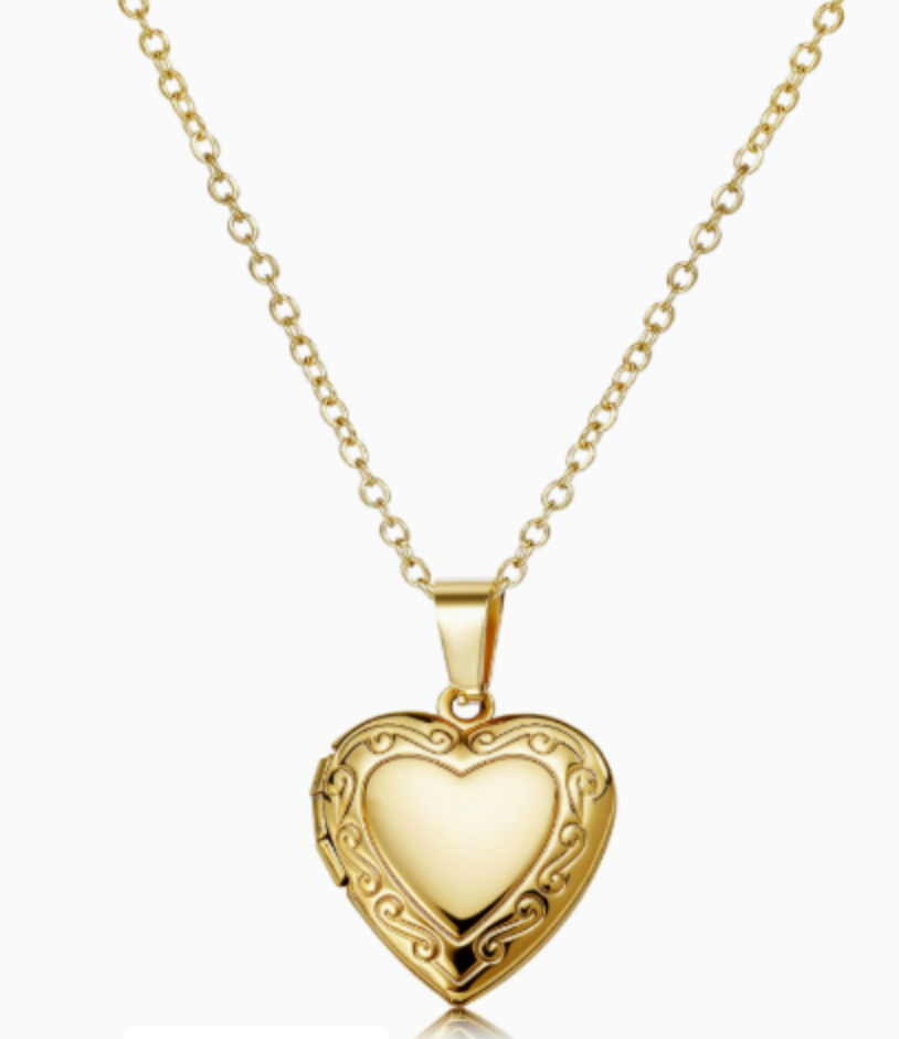 Islamic Heart Necklace - Religious Jewelry