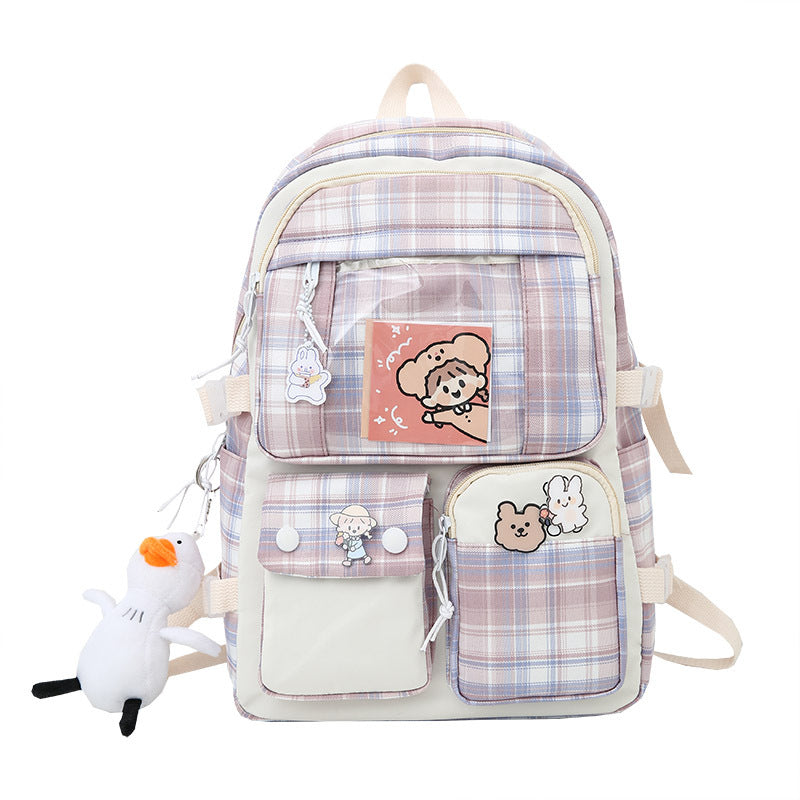 Stylish Ins Backpacks for High School and College Students