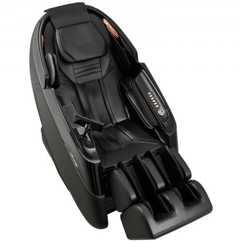 Massage Chair, 4D Zero-Gravity Full Body Massage Chair with Extendable Footrest, Automatic Modes, Airbags, Waist & Leg Heating, Bluetooth Speaker, Touchscreen Control, for Home and Office Use