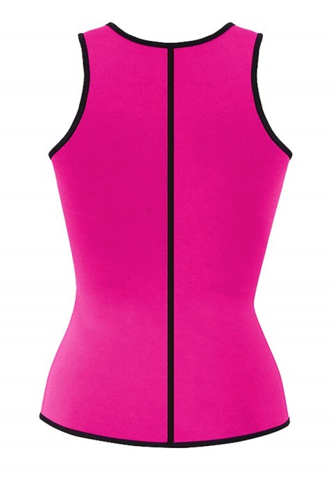 Front Zipper Velcro Neoprene Body Shaper Vest