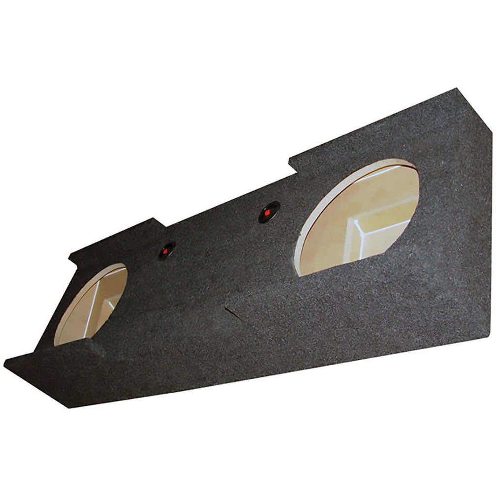 QPower GMC/Chevy Crew Cab '07-'13 Dual 12" Empty Woofer Box