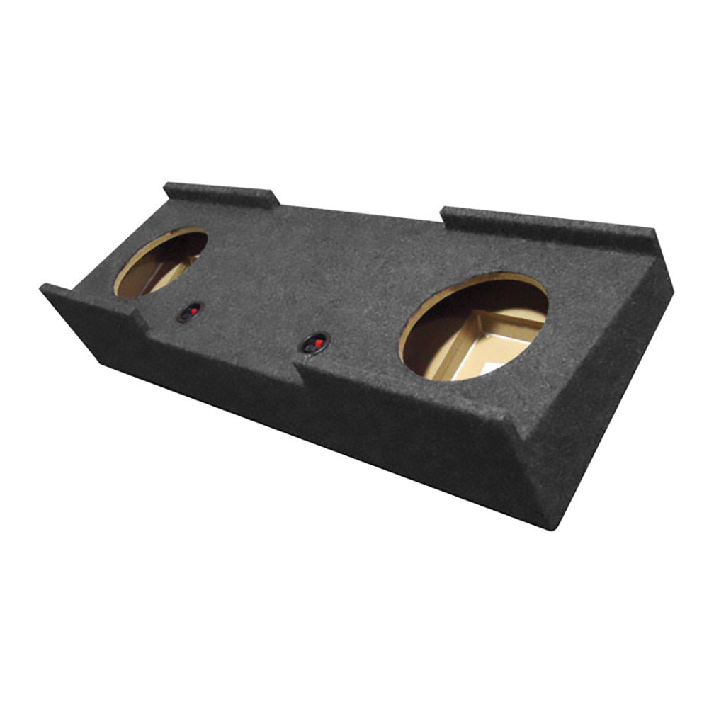 QPower GMC/Chevy Crew Cab '07-'13 Dual 12" Empty Woofer Box