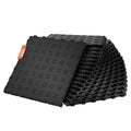 Garage Tiles Interlocking, 12 x 12 x 0.53 inch 50 Pack Garage Floor Covering Tiles, Non-Slip Double-Sided Texture Garage Flooring Tiles, for Garages, Basements, Repair Shops, Black