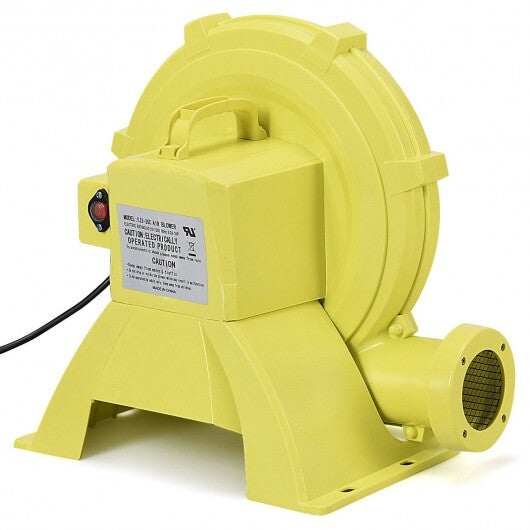 950 W 1.25 HP Air Blower Pump Fan for Inflatable Bounce House - Color: Yellow