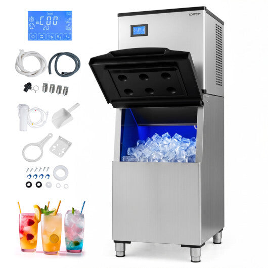 Freestanding Commercial Ice Maker 450 lbs/24H