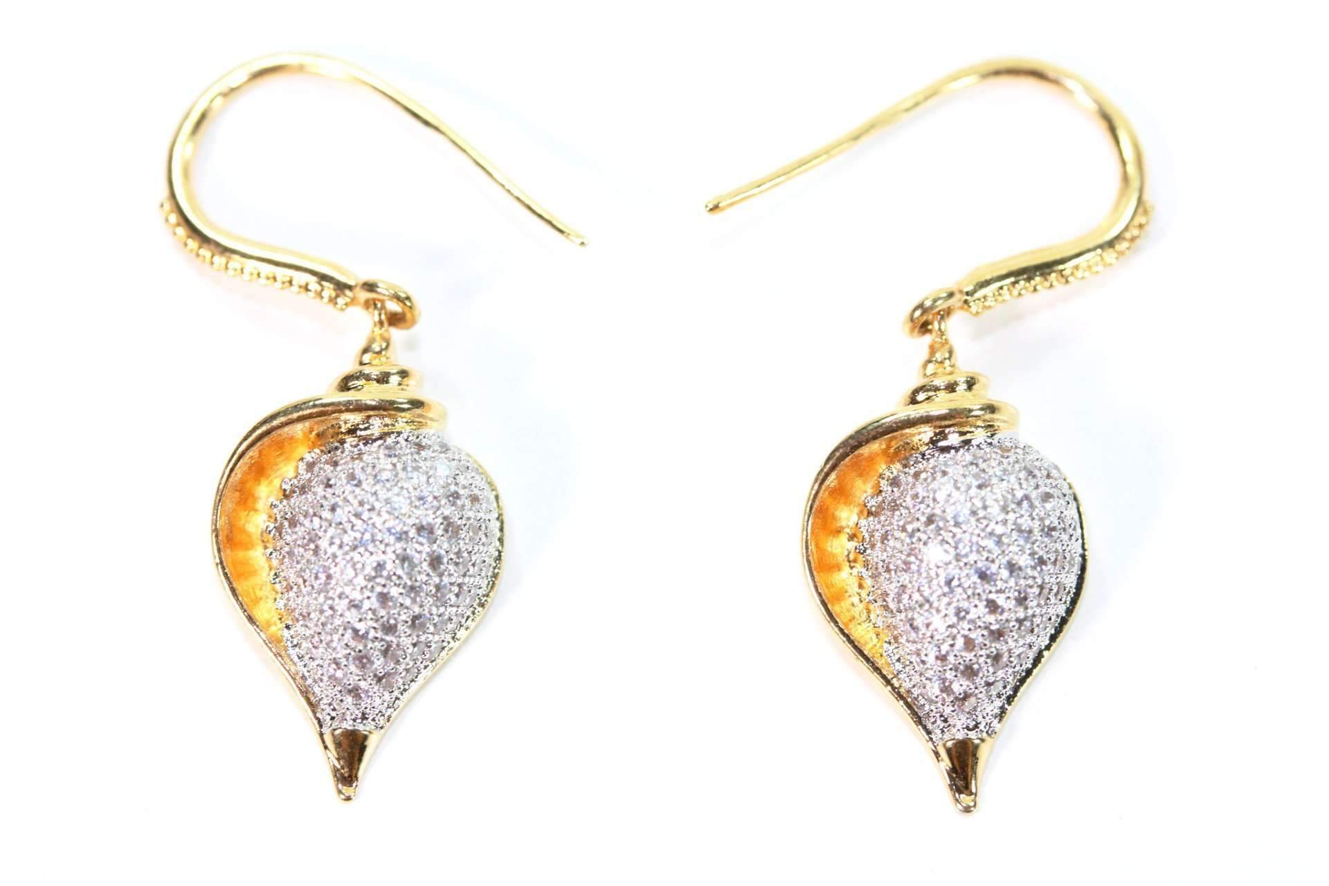 Conch Shell Earrings