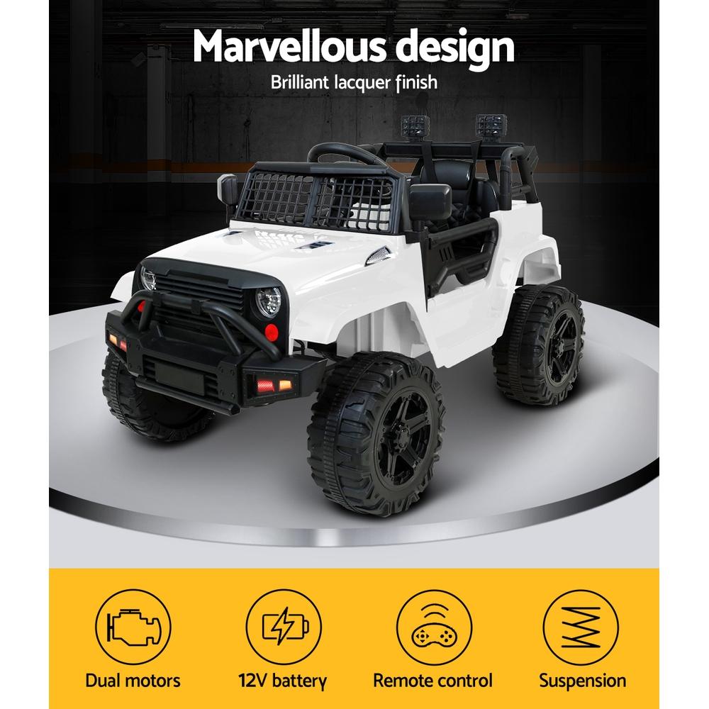 Rigo Kids Ride On Car Electric 12V Car Toys Jeep Battery Remote
