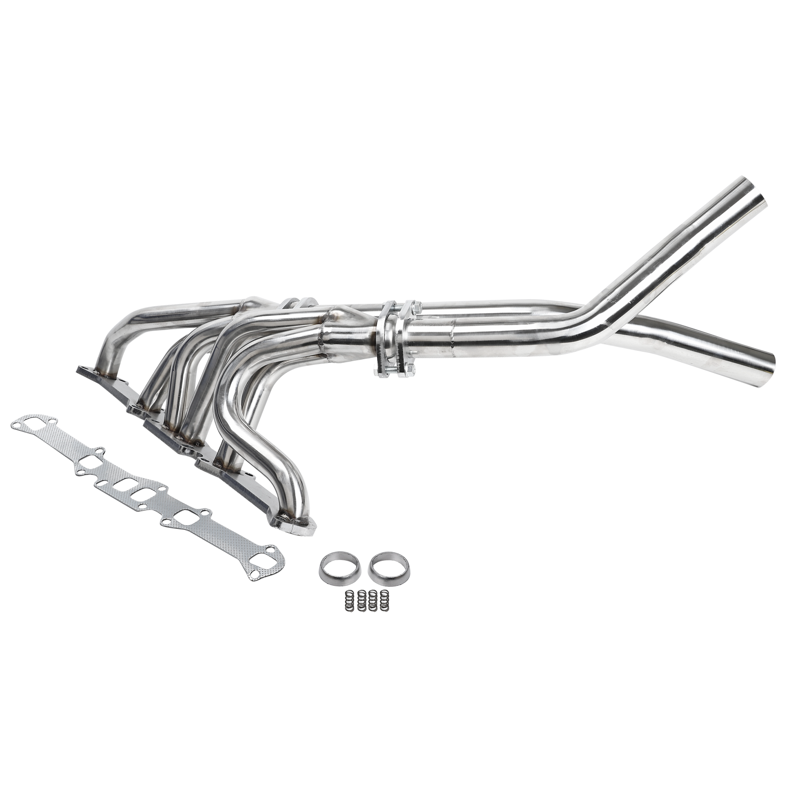 For ford/mercury l6 144/170/200/250 cid stainless steel header exhaust manifold  mt001043