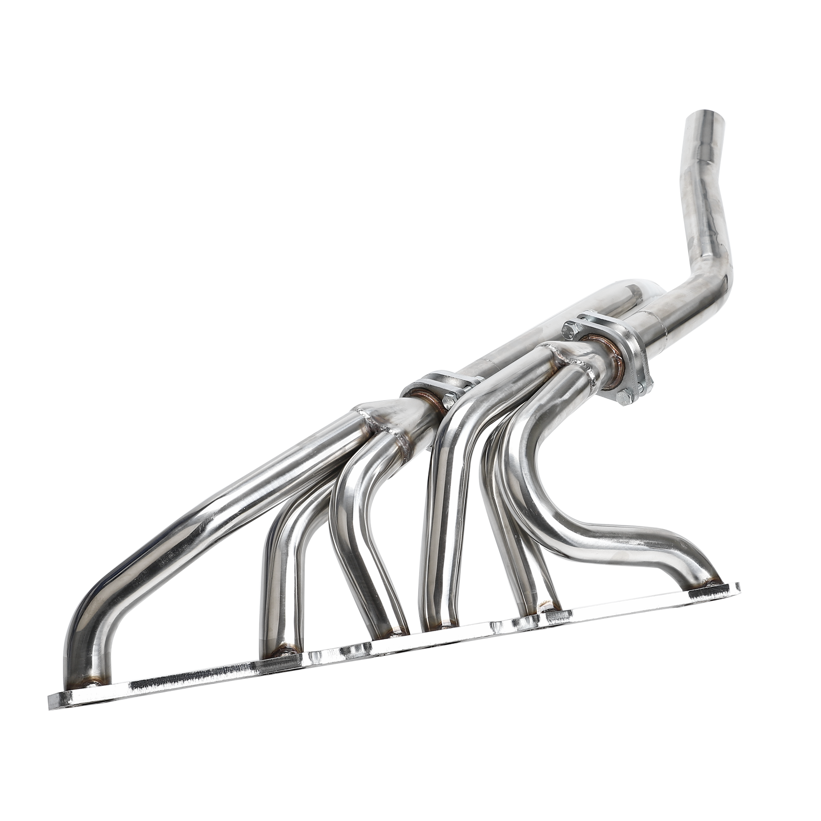 For ford/mercury l6 144/170/200/250 cid stainless steel header exhaust manifold  mt001043