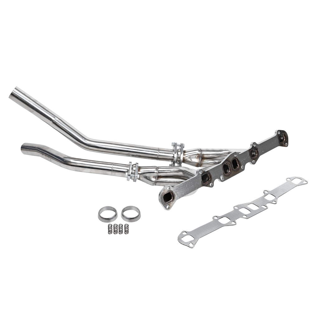 For ford/mercury l6 144/170/200/250 cid stainless steel header exhaust manifold  mt001043