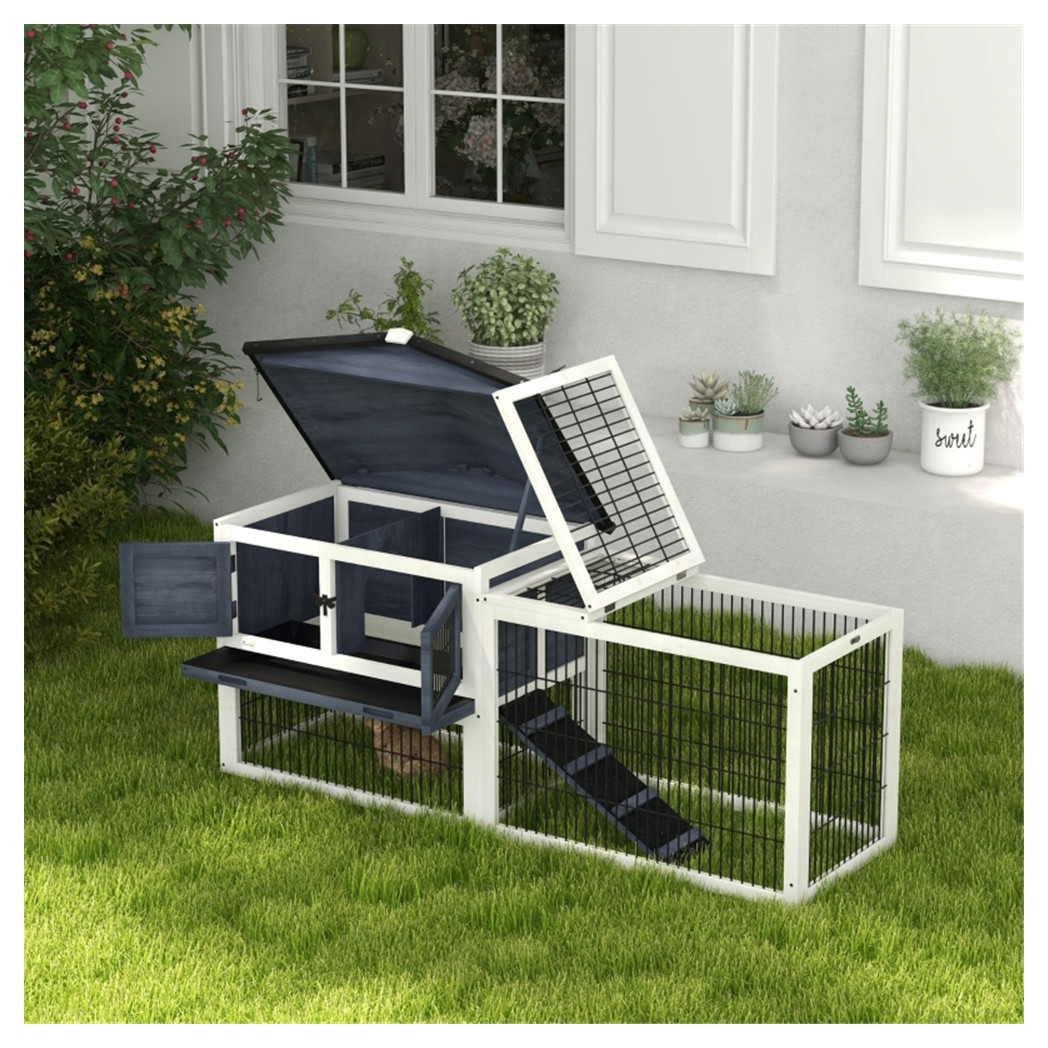 Outdoor Rabbit Hutch