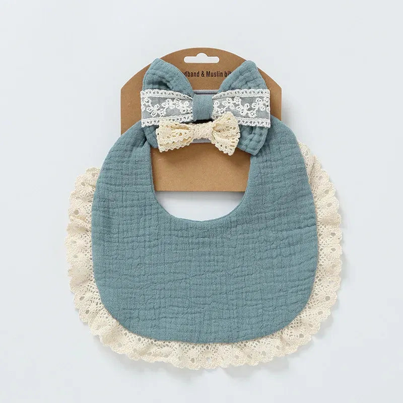 Color: WHITE, Kid Size: 3M - Personalized embroidered baby bib, baby pure cotton gauze bib, mouth in water, baby anti spitting, newborn bib, men's and women'