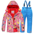 Color: Orange, Kid Size: 16 - OLEKID 2025 Russia Winter Children Boy Ski Suit Waterproof Girl  Jacket Overalls Snowsuit 3-16 Years Kid Teenage Parka Snow Suit