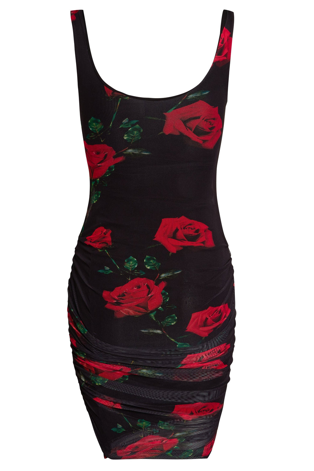 Ruched Bodycon Mini Dress