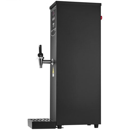Commercial Water Boiler, Electric Hot Water Dispenser with 316 Stainless Steel Heating Tube, 1500W Step-by-step Fast Heating 50L per Hour Hot Water Boiler, for Coffee Tea Restaurant Office