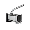 French Fry Cutter, Potato Slicer with 1/2-Inch and 3/8-Inch Stainless Steel Blades, Manual Potato Cutter Chopper with Suction Cups, Great for Potato, French Fries, Cucumber, Vegetables, Carrot