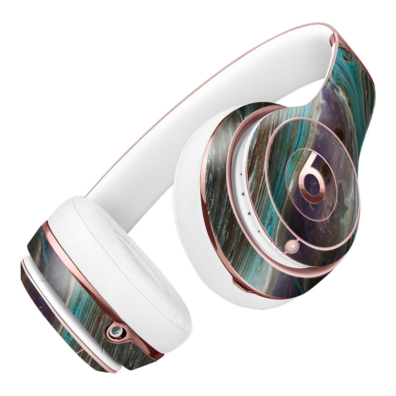 Swirling Dark Acrylic Marble Full-Body Skin Kit for the Beats by Dre