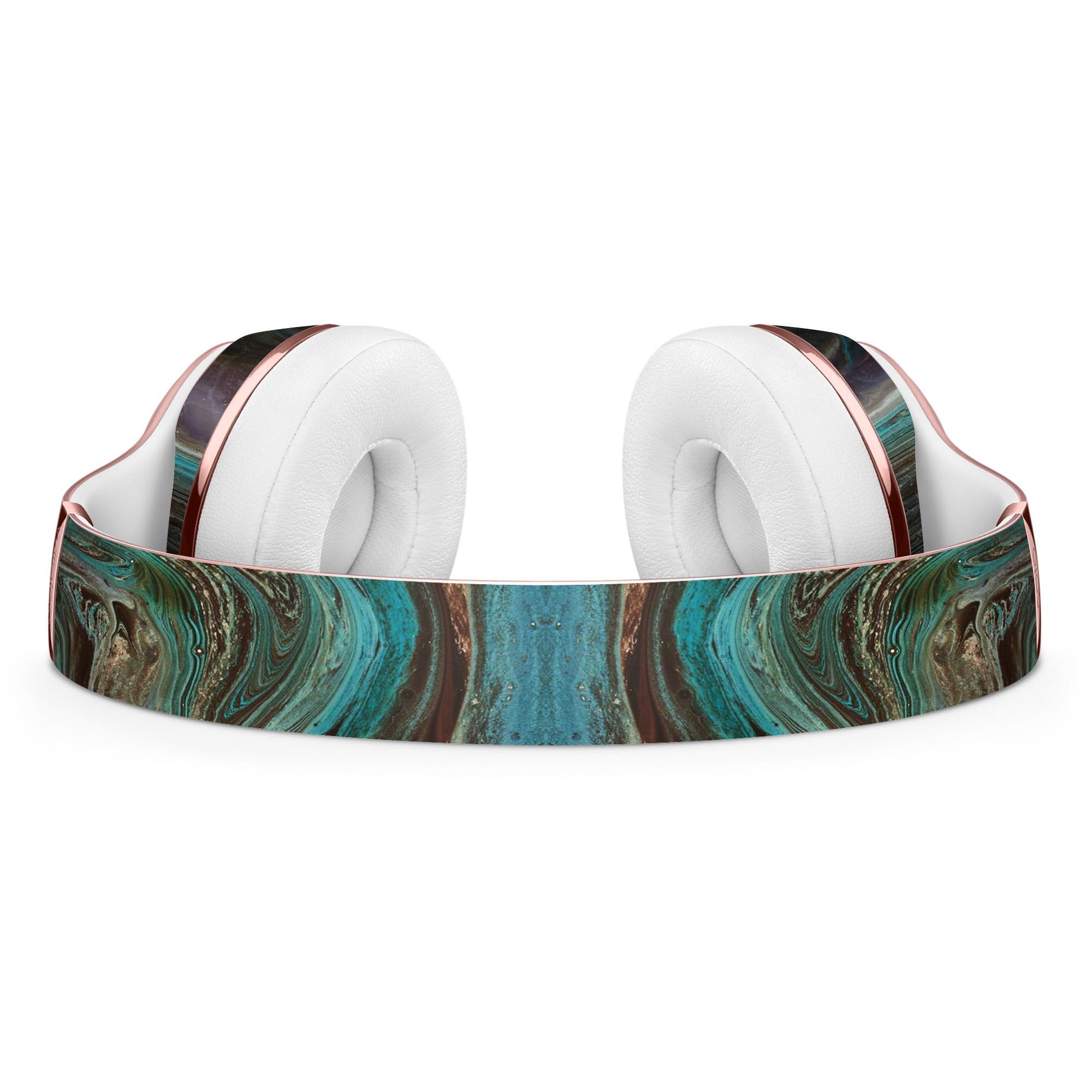Swirling Dark Acrylic Marble Full-Body Skin Kit for the Beats by Dre