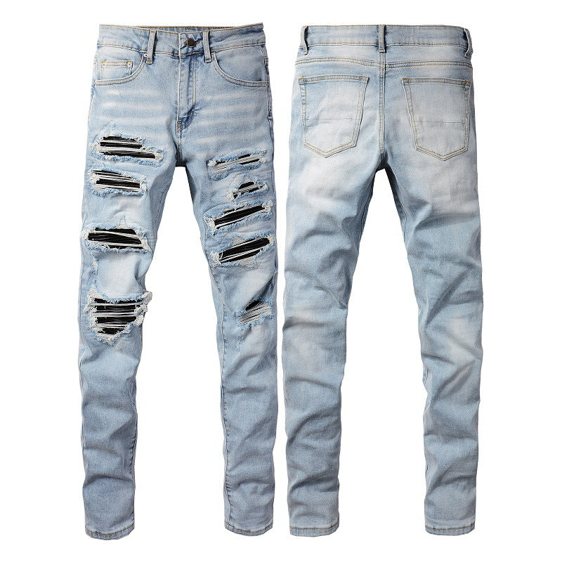 Women's High Street Ripped Denim Jeans