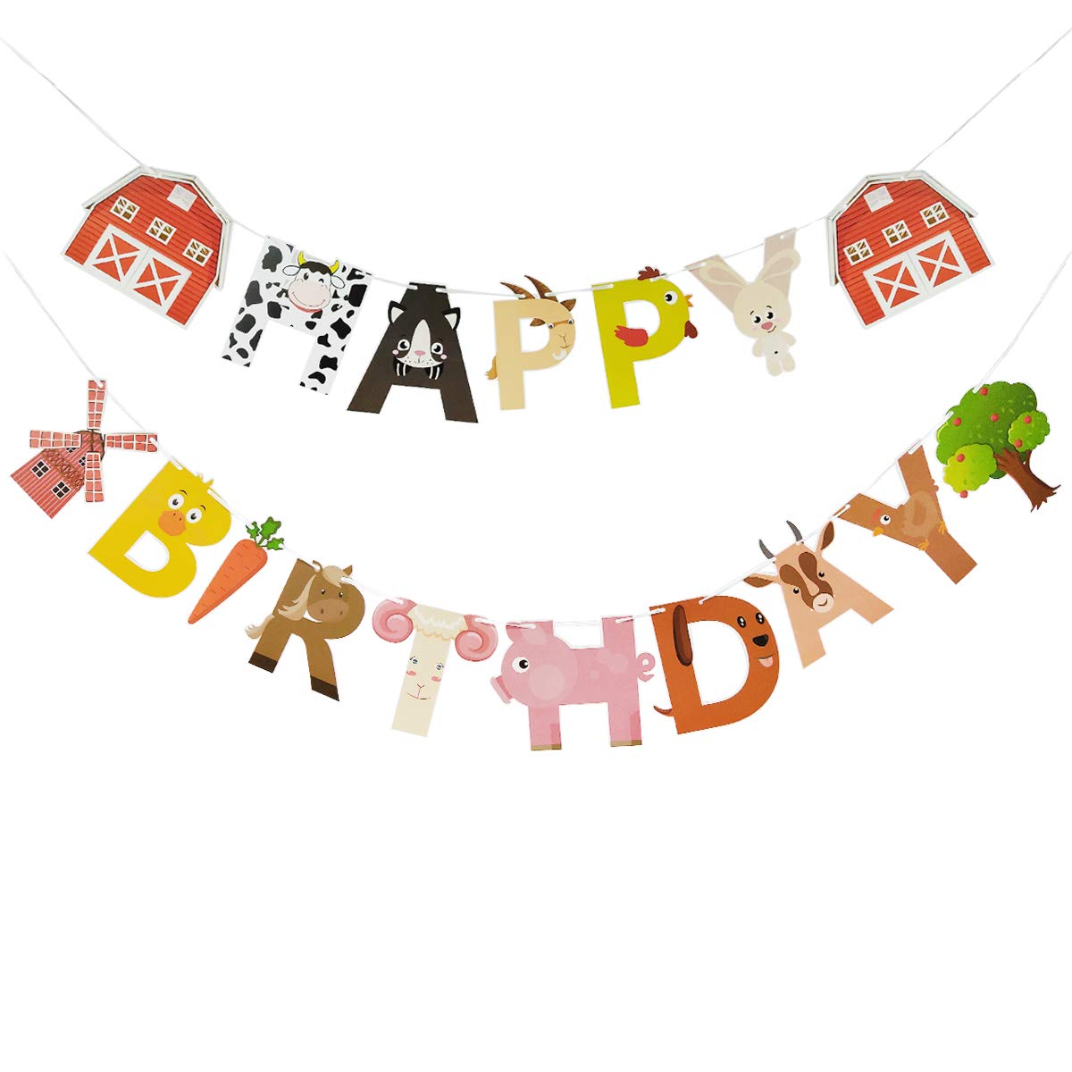 Farm Friends Birthday Decoration