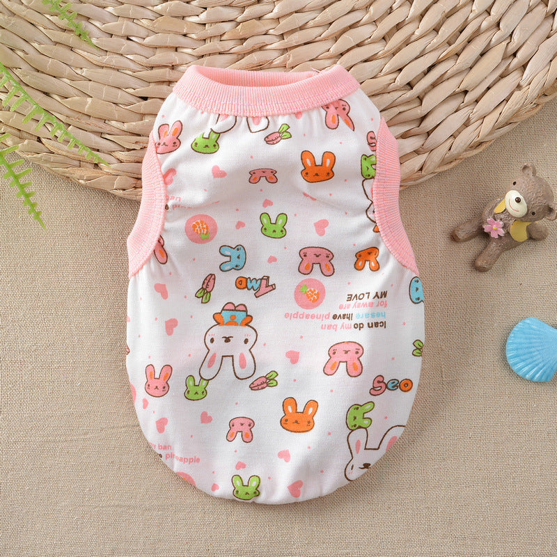 Small Dog Blossom Vest