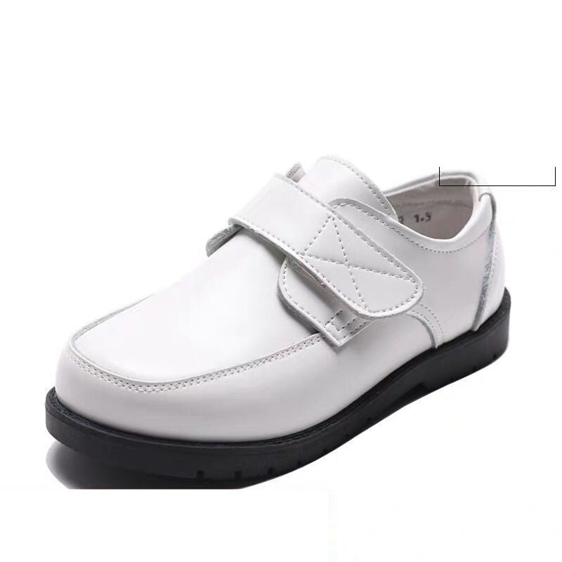 Color: White, Size: 33 - New White Dress In The Big Show Children's Shoes