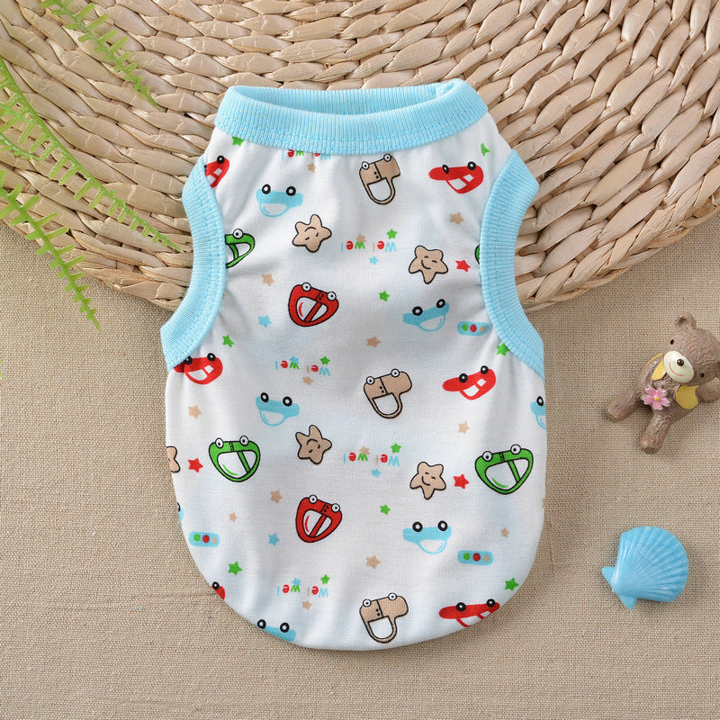 Small Dog Blossom Vest