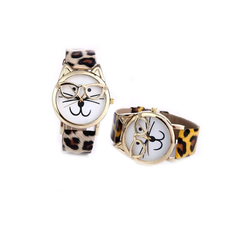 Wild Catzee Savvy Cat Watch