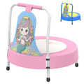 LANGXUN Baby & Toddler Toys Mini Toddler Trampoline Birthday Gifts for Baby Toddler Boys & Girls Toddler Gift Ideas Indoor Outdoor Trampolines for Kids Ages 6 Months to 4 Years