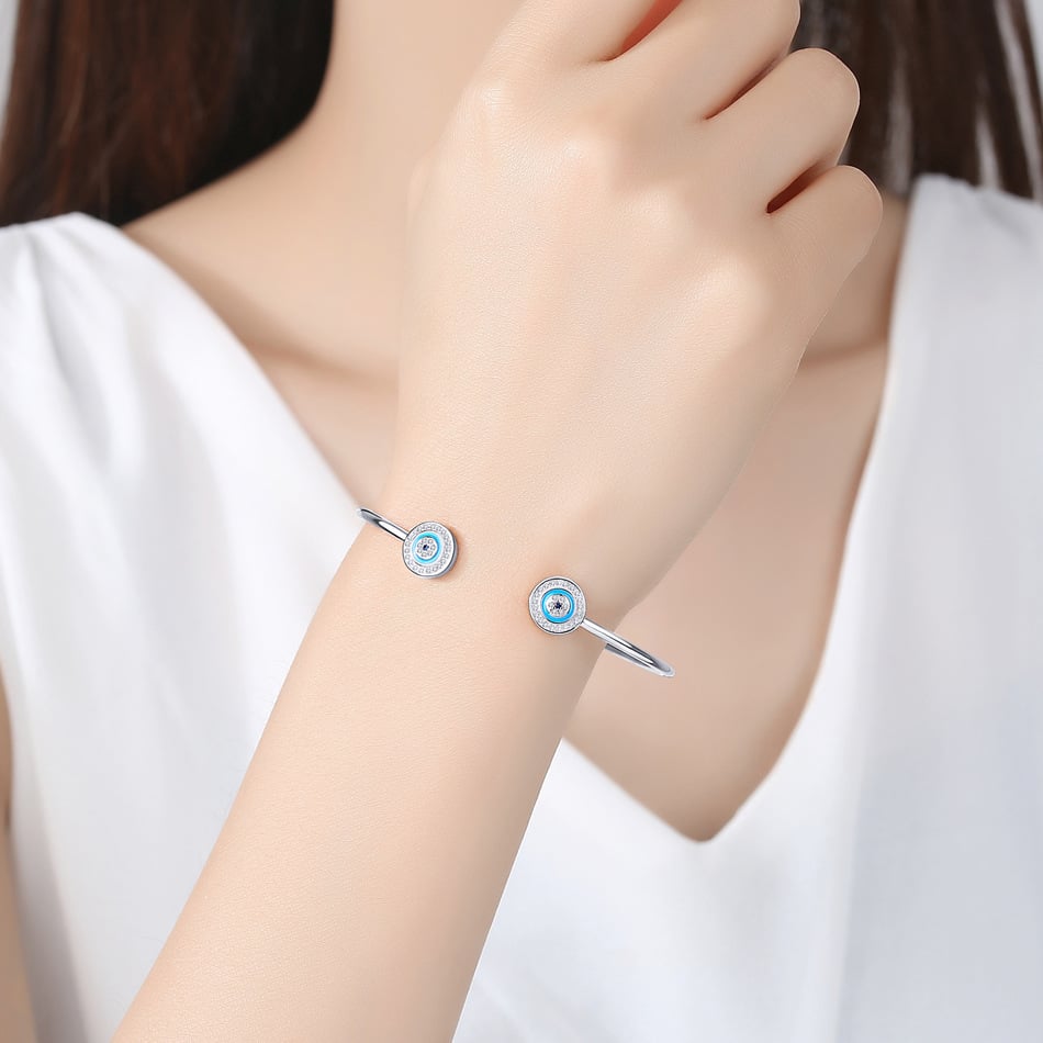 Women's Silver Opening Bracelet Jewelry