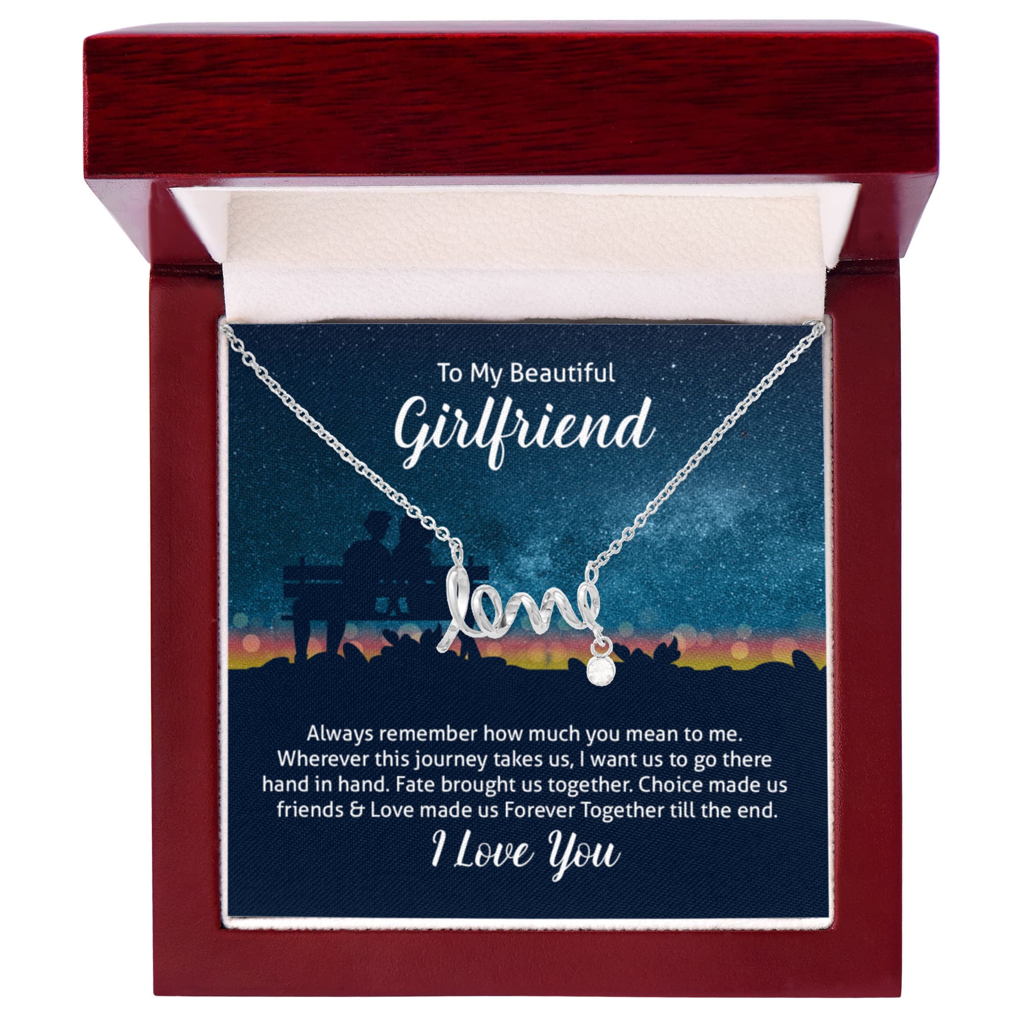 Scripted Love Necklace - POD MC