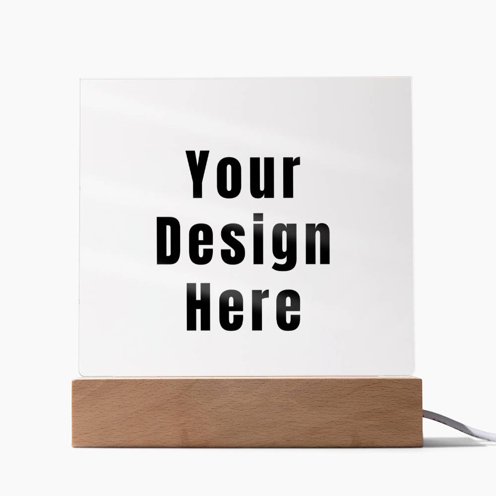 Acrylic Square Plaque