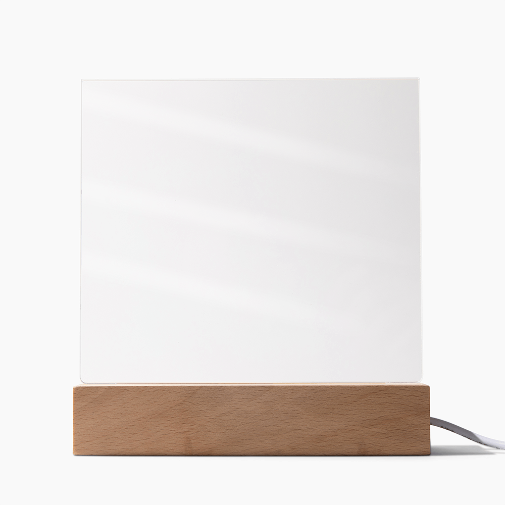 Acrylic Square Plaque
