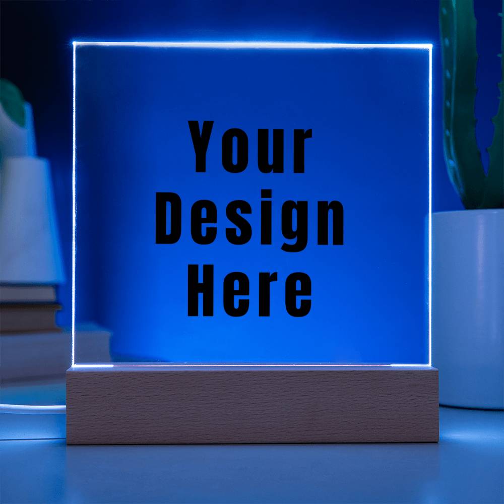 Acrylic Square Plaque