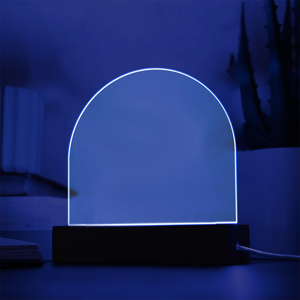 Acrylic Dome Plaque