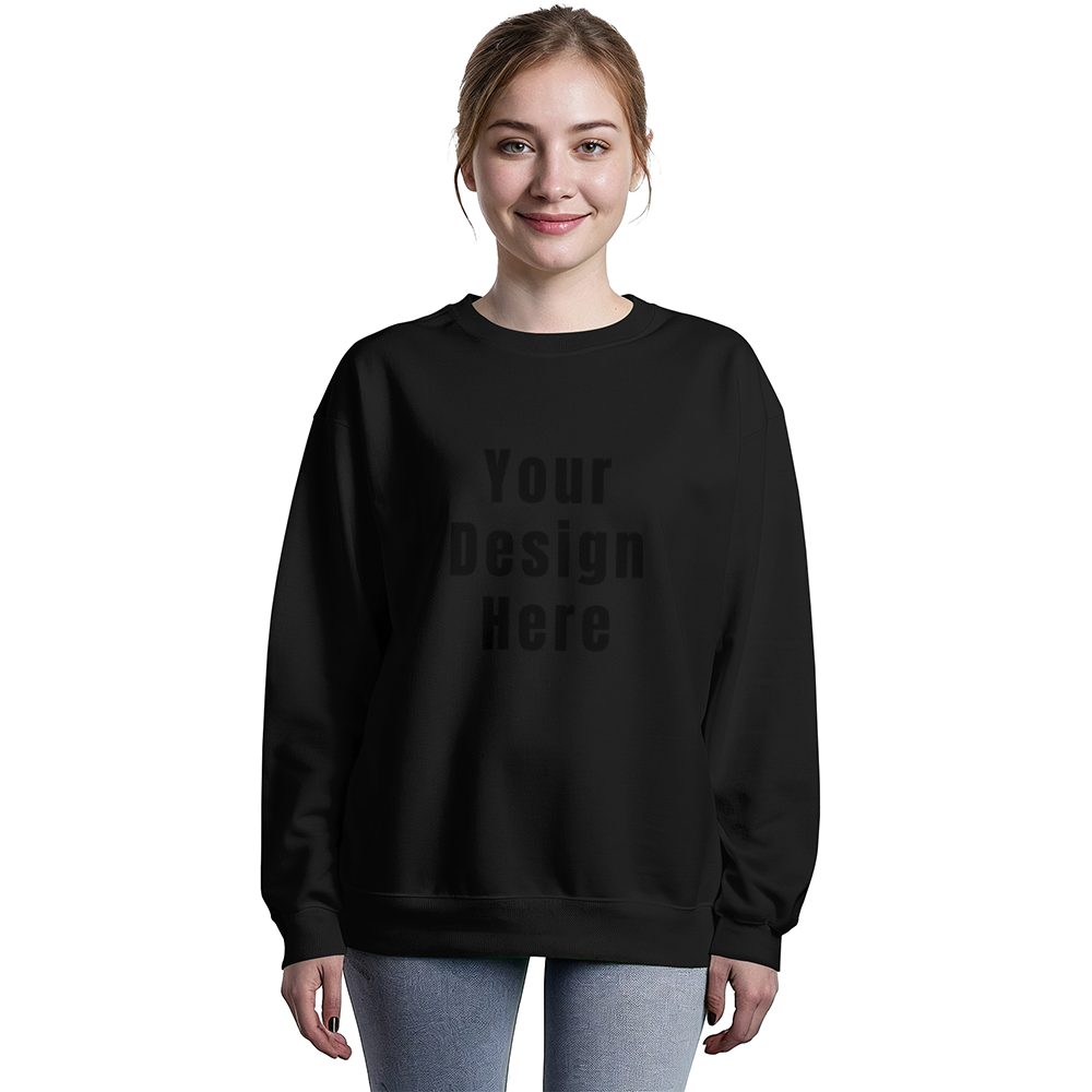 Bella + Canvas 3945 Unisex Crewneck Sweatshirt Front Print